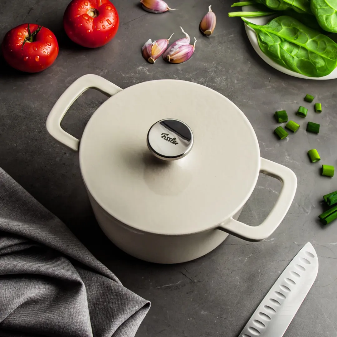 Fissler Moments Kookpot 20cm - Ivory White