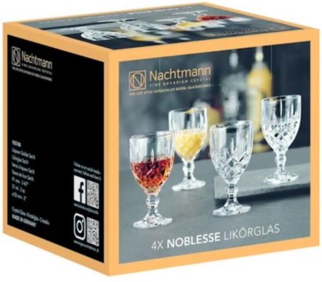 Nachtmann Likeurglas Noblesse 57ml - 4 Stuks
