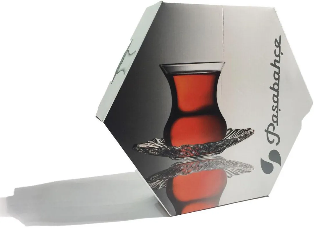 Pasabahce Aurora Thee Set - 12-delig Transparant
