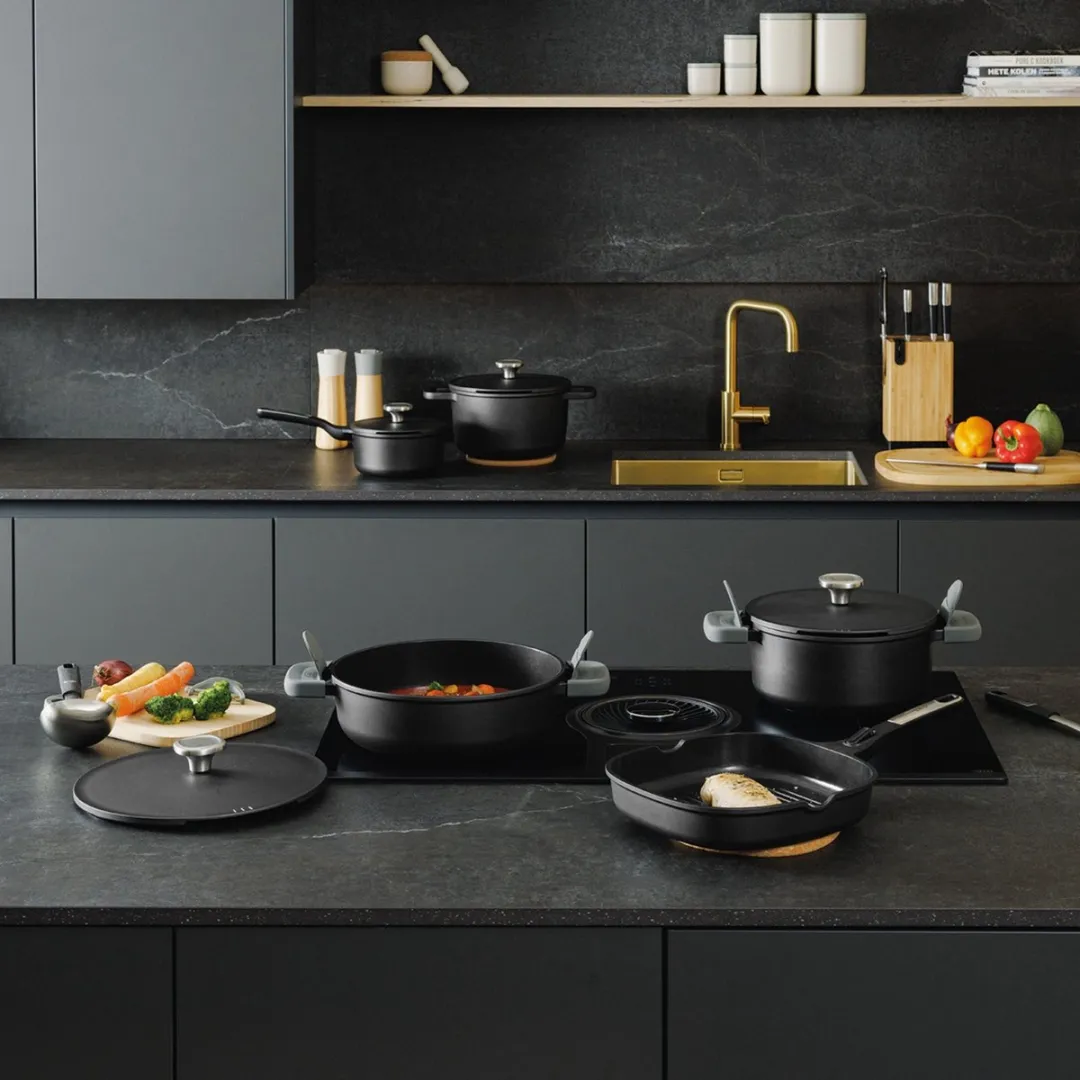 BergHOFF LEO Grillpan Phantom - Ø26cm - Zwart