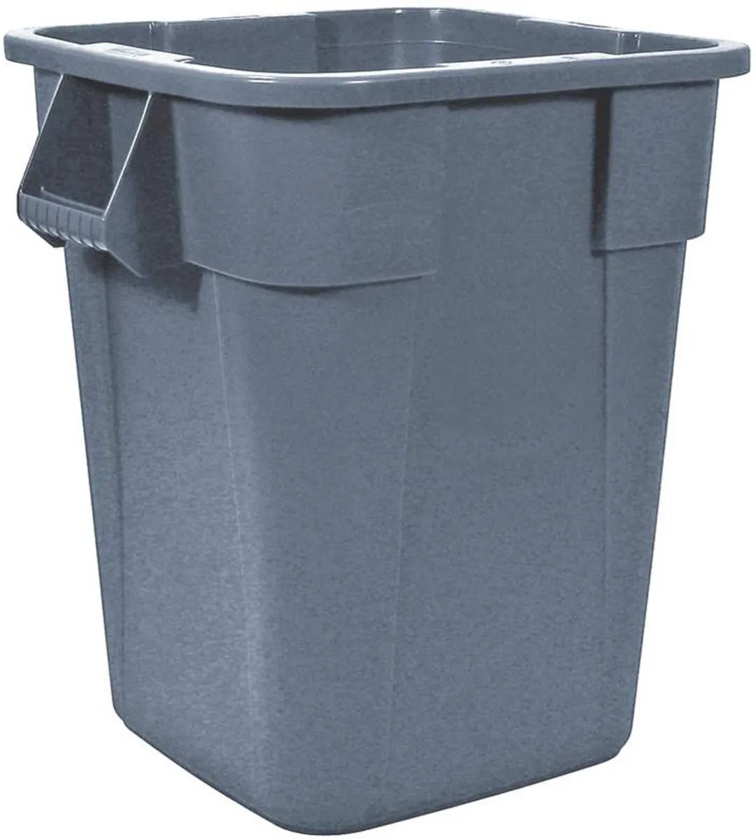 Rubbermaid Vierkante Brute VB 003536 Afvalbak 106L - Donkergrijs