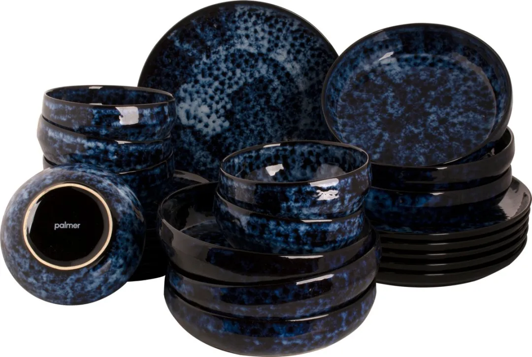 Palmer Bama Blue Serviesset 24-delig
