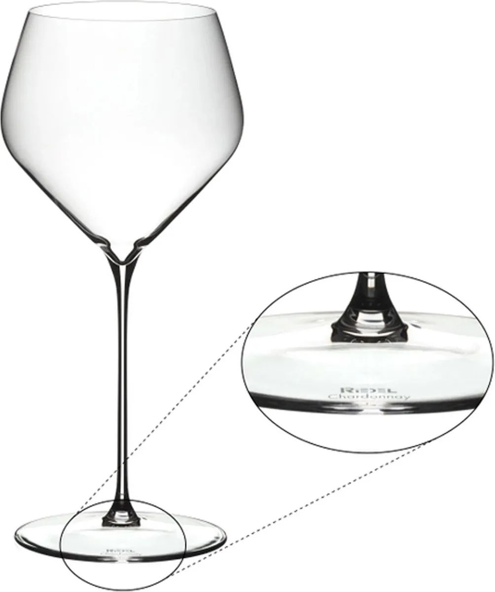 Riedel Veloce Chardonnay Wijnglazen - 690ml - 2 Stuks