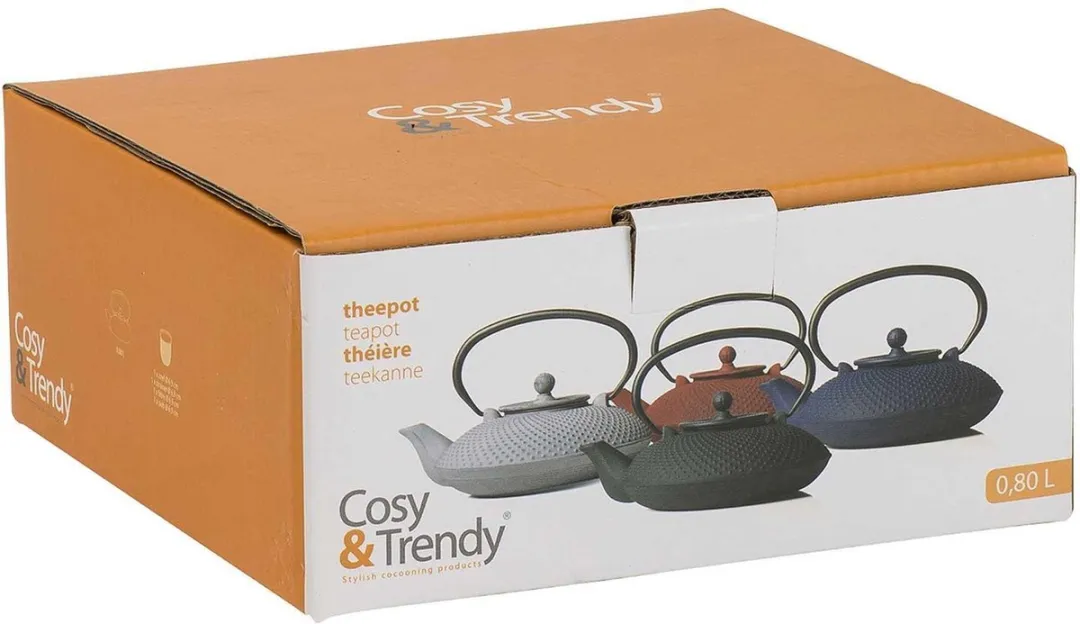 Cosy&Trendy Nara Theepot 0.8L - Grijs