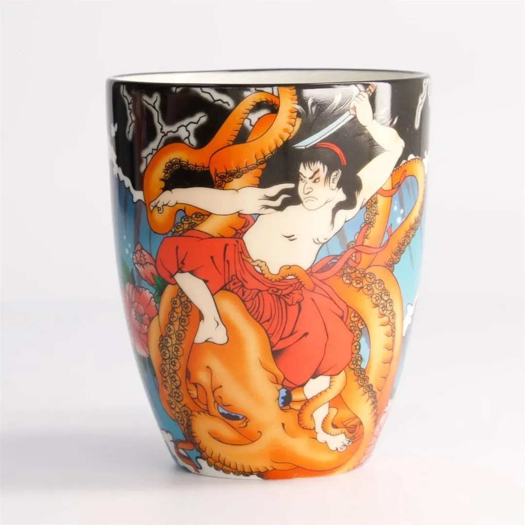 Tokyo Design Studio Yakuza Octopus Mok 380ml - 8.5x10.2cm