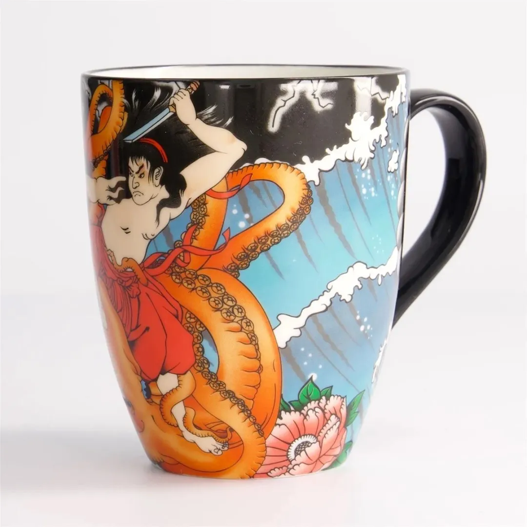 Tokyo Design Studio Yakuza Octopus Mok 380ml - 8.5x10.2cm
