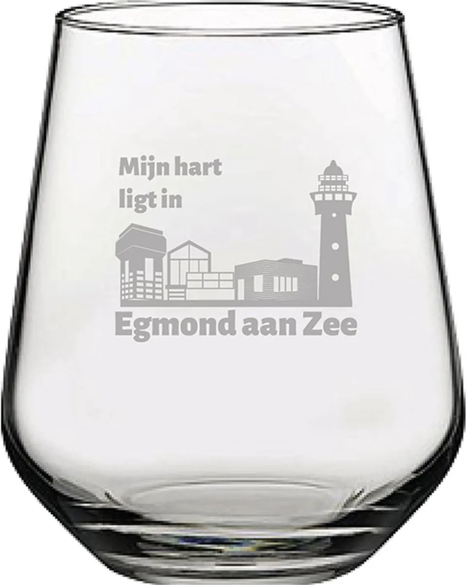 Pasabahce Gegraveerd Drinkglas Egmond aan Zee