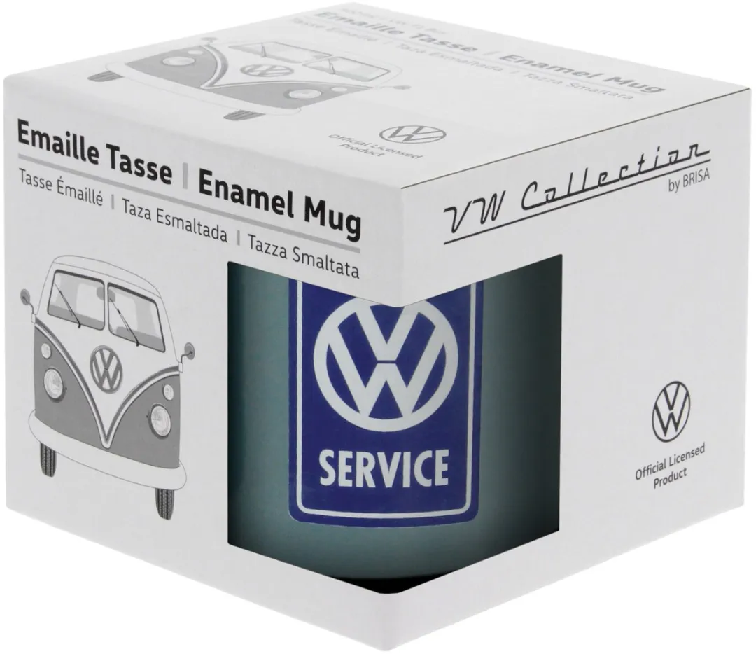 Volkswagen Service Emaille Drinkbeker 333ml - Grijs - afbeelding 6 van 6