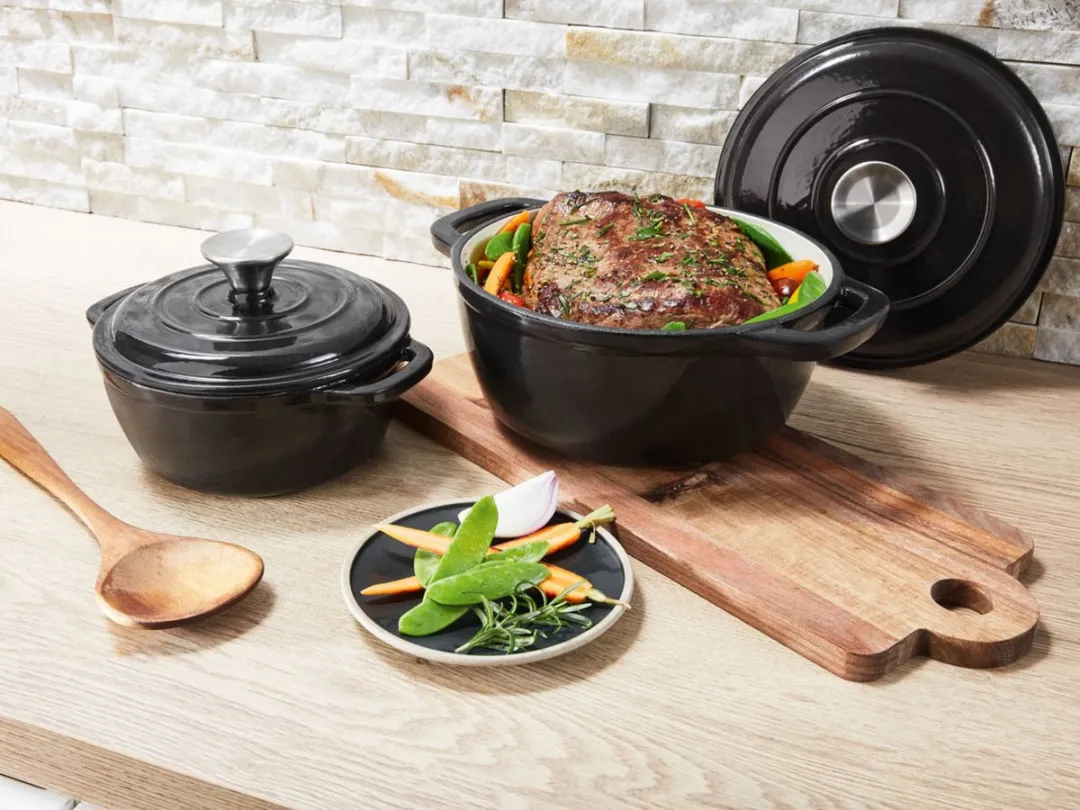 Silvercrest Gietijzeren Braadpan 2,8L - Zwart