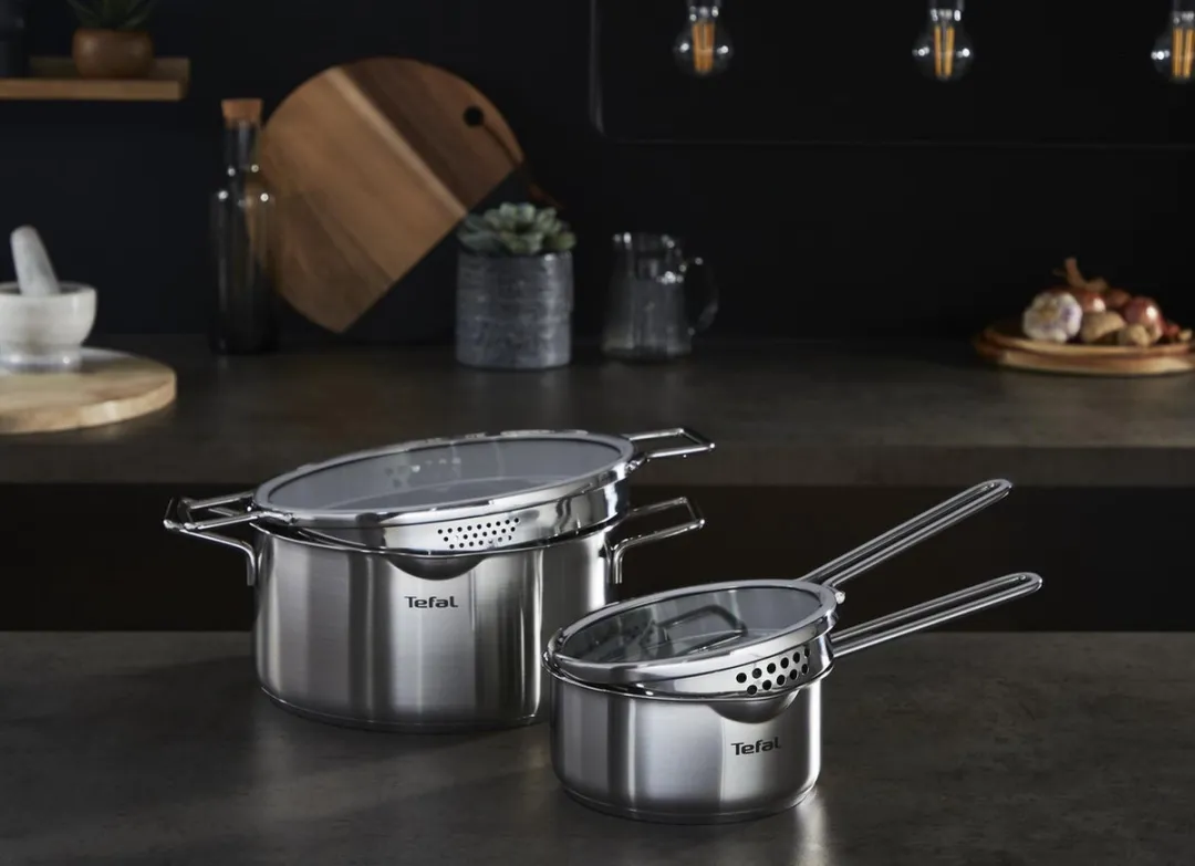 Tefal Nordica H852S855 Pannenset 4-delig - Inductie - Zilver