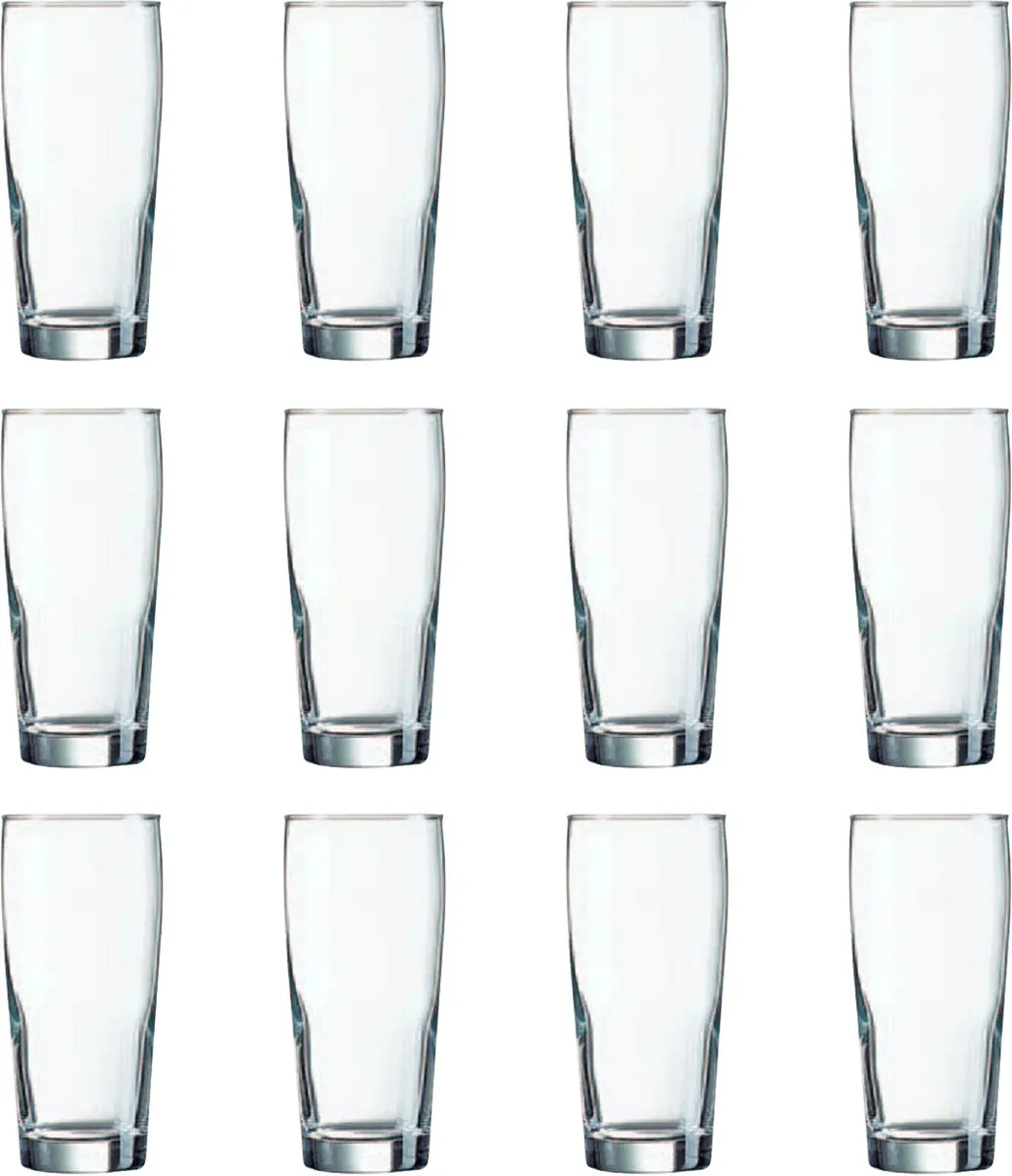 Arcoroc Willi Becher Bierglas 40cl - 12 Stuks