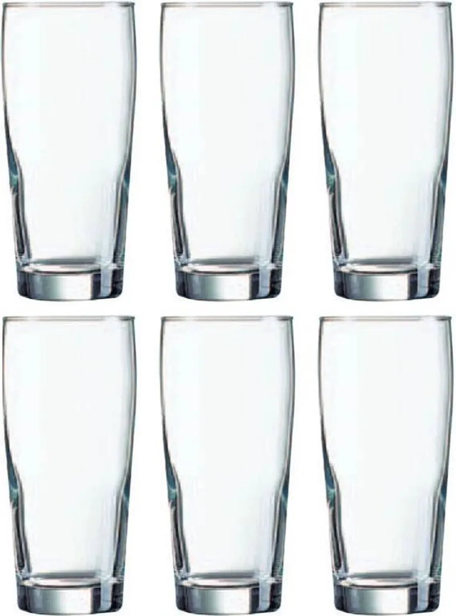 Arcoroc Willi Becher Bierglas 40cl - 12 Stuks