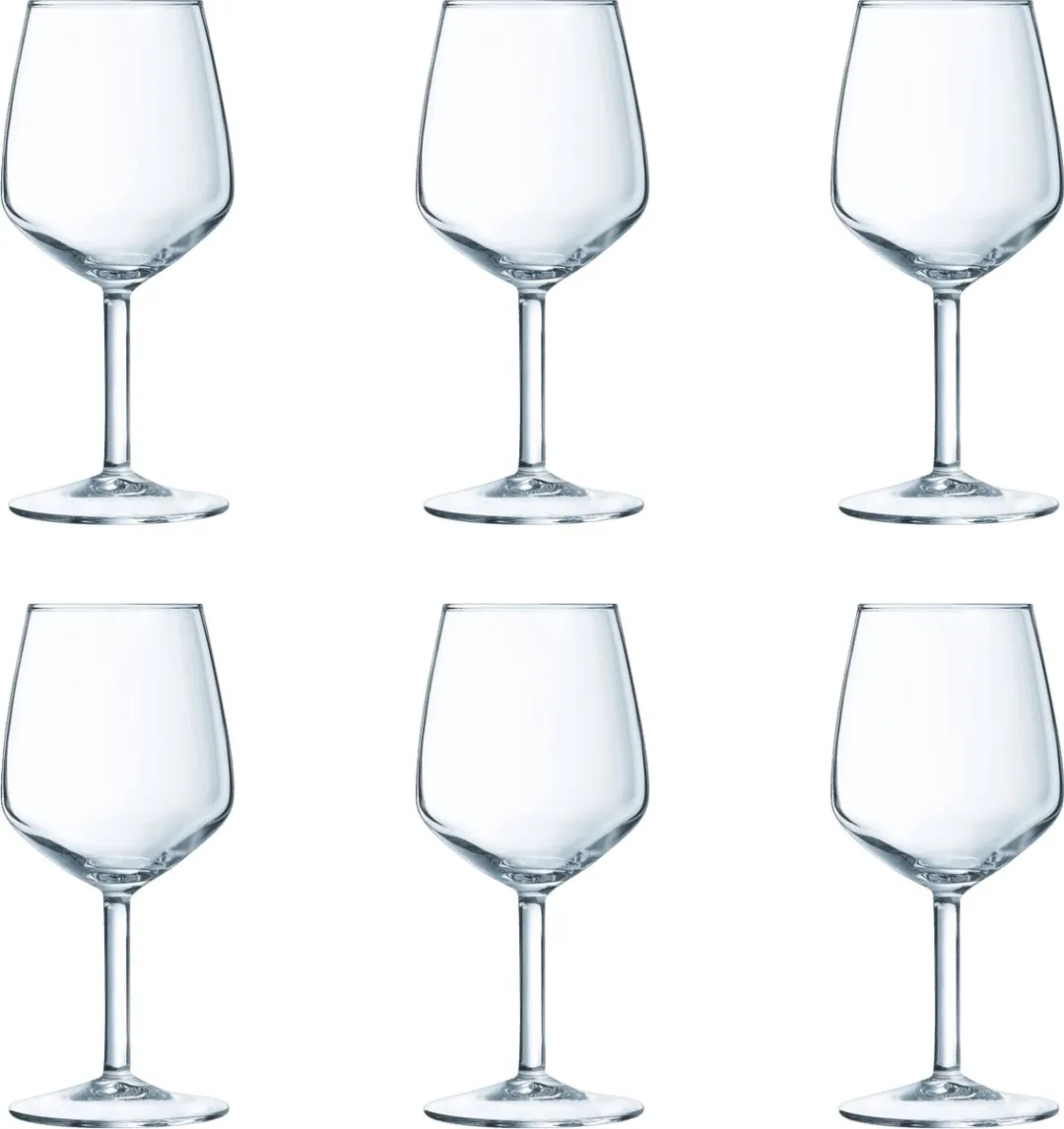 Arcoroc Silhouette Wijnglas 31cl - 6 Stuks