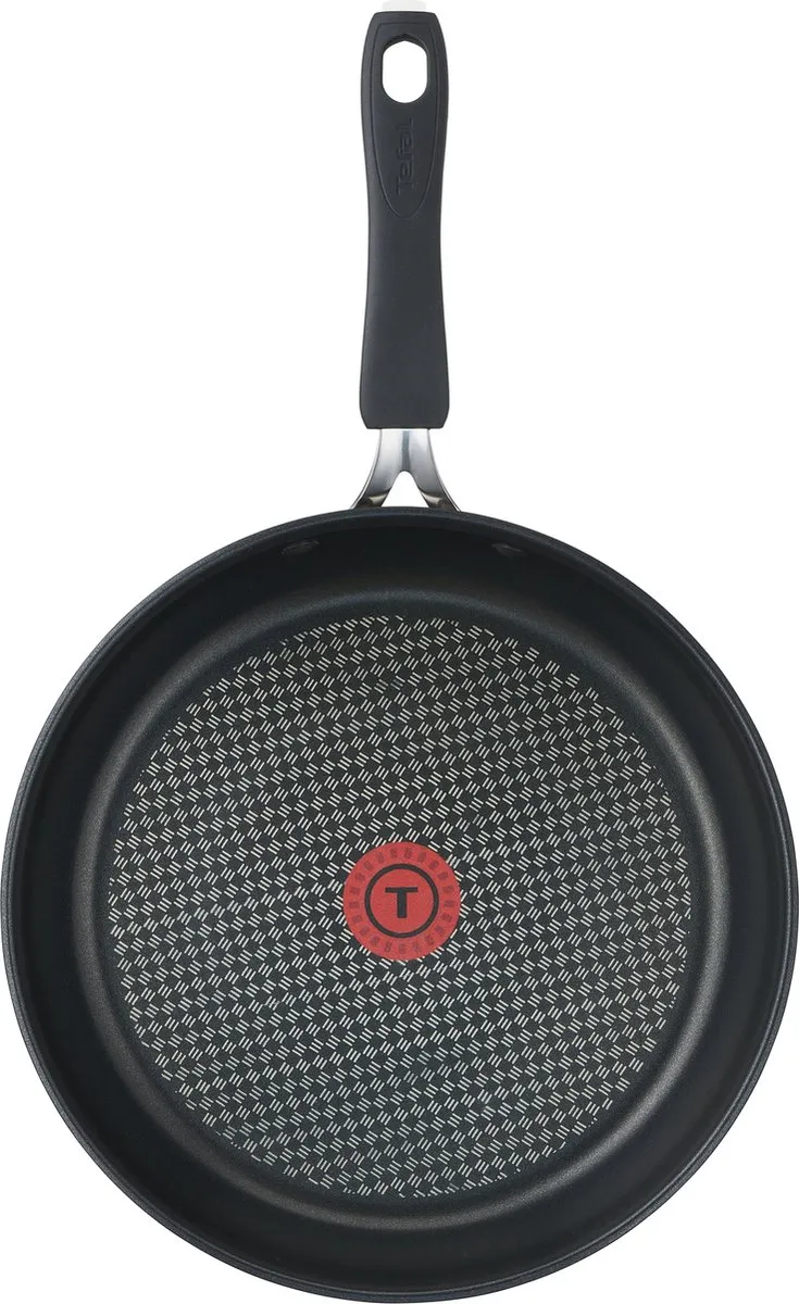 Tefal Cook & Cool Koekenpan 28cm - Zwart/RVS