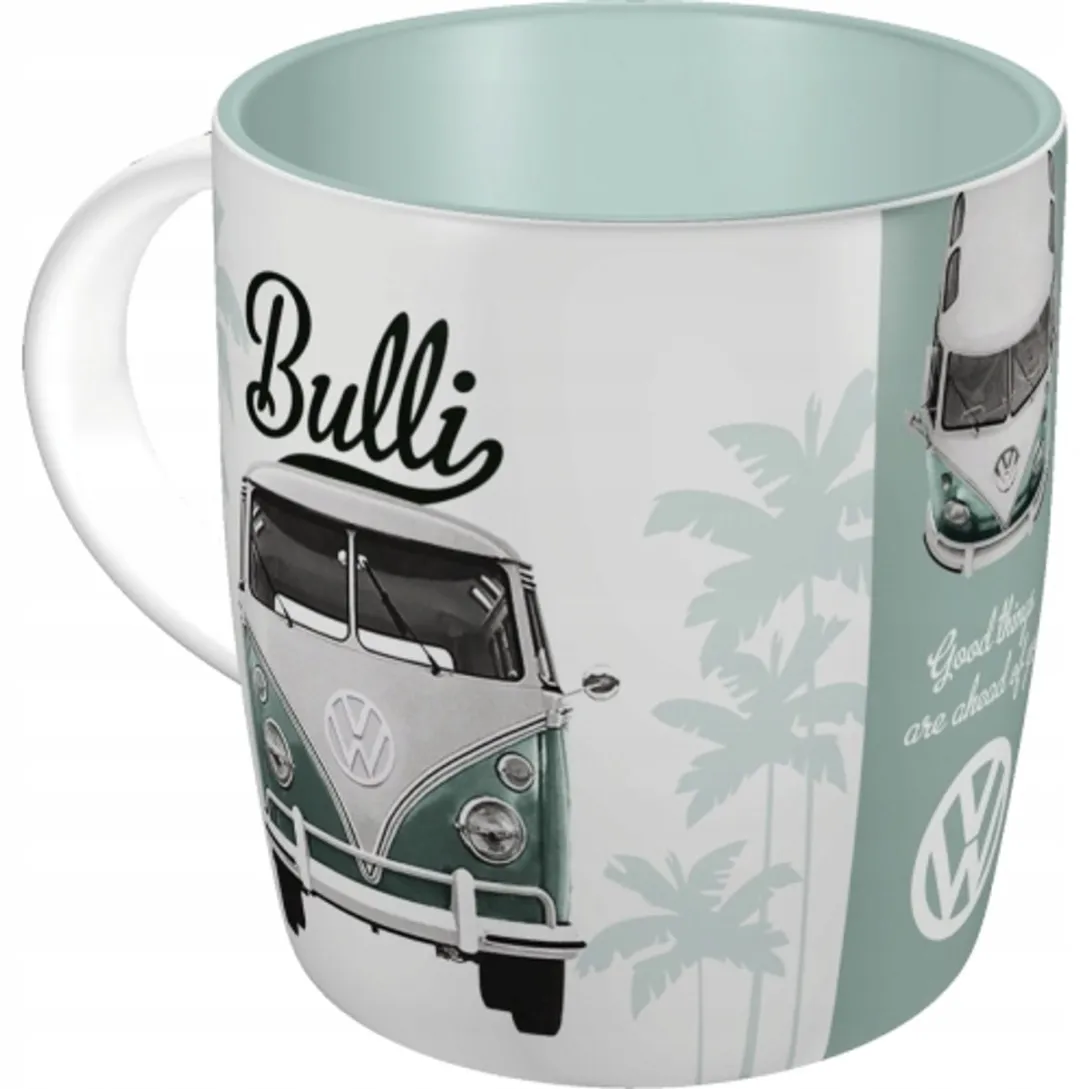 Volkswagen T1 Bulli Ogórek Mok 330ml - Multicolor - afbeelding 4 van 5