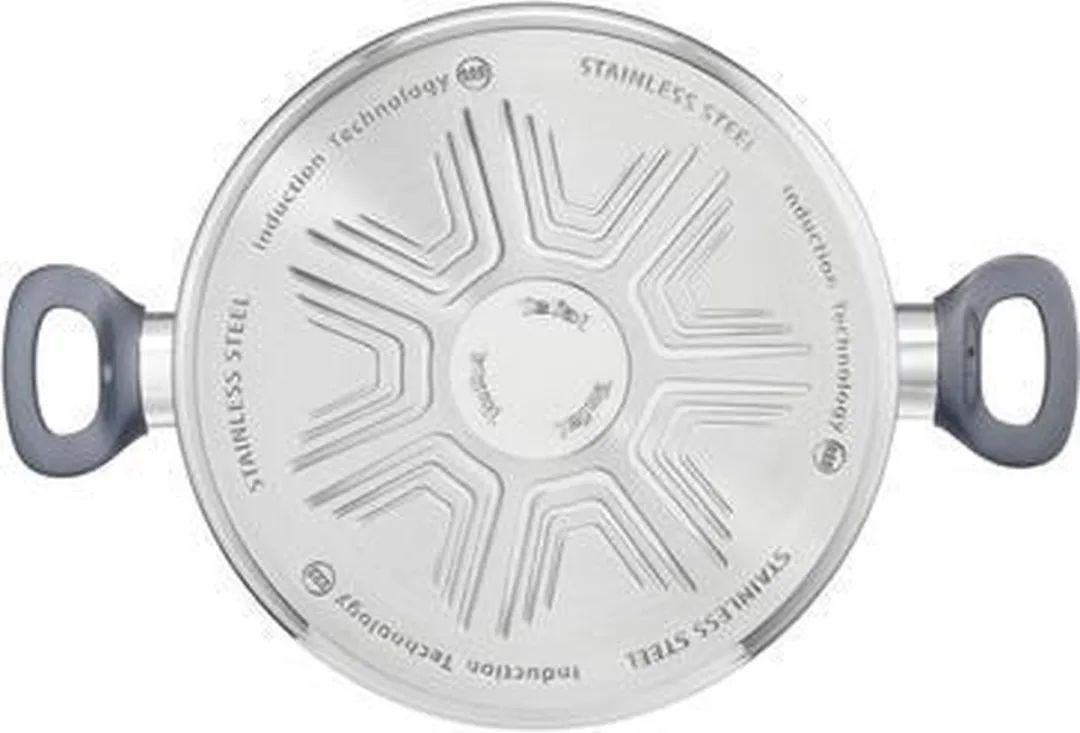 Tefal G7124414 Steelpan 20cm - 2,5L - Roestvrijstaal
