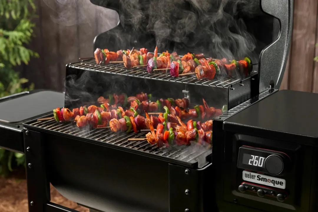 Weber Smoque XL Pellet BBQ - Zwart - afbeelding 6 van 6