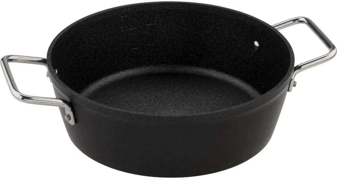 Fissler Adamant CA Braadslede 24cm - Zwart - afbeelding 2 van 5