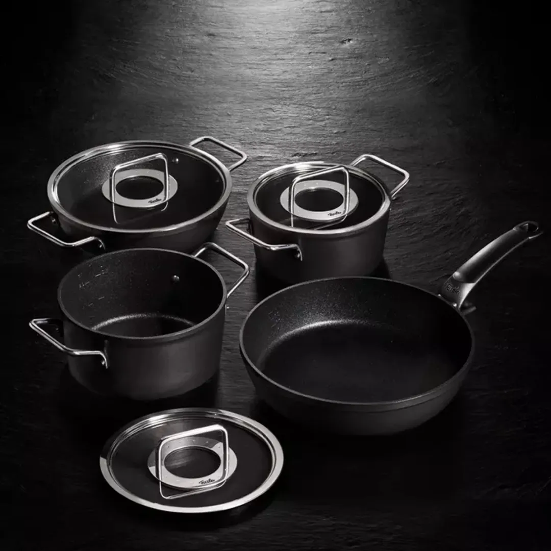 Fissler Adamant CA Braadslede 24cm - Zwart - afbeelding 3 van 5