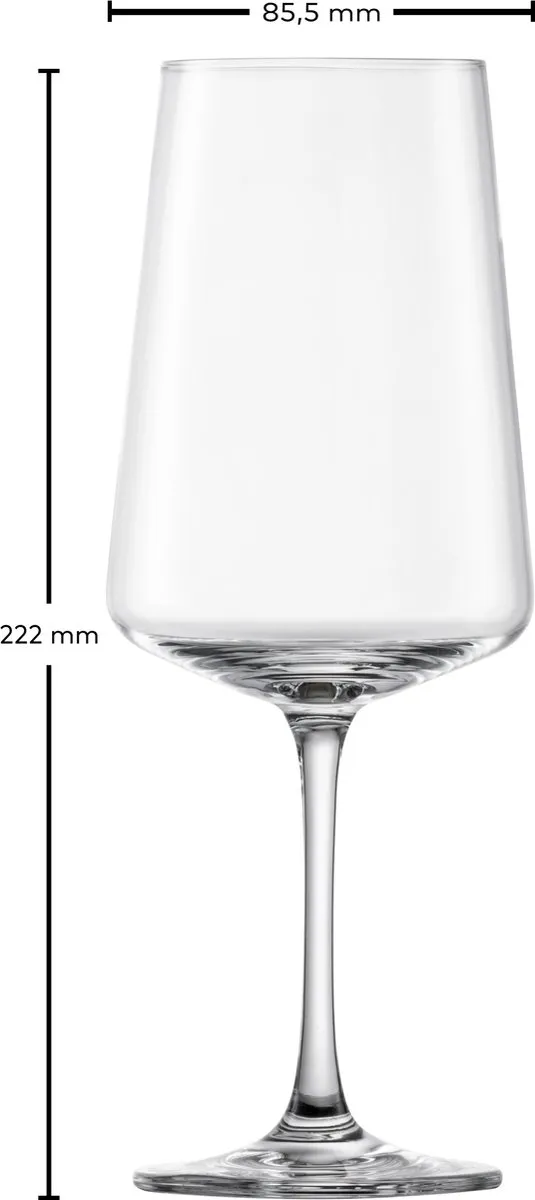 Schott Zwiesel MioVino Rode Wijnglas 0.5L - 4 Stuks - afbeelding 6 van 6