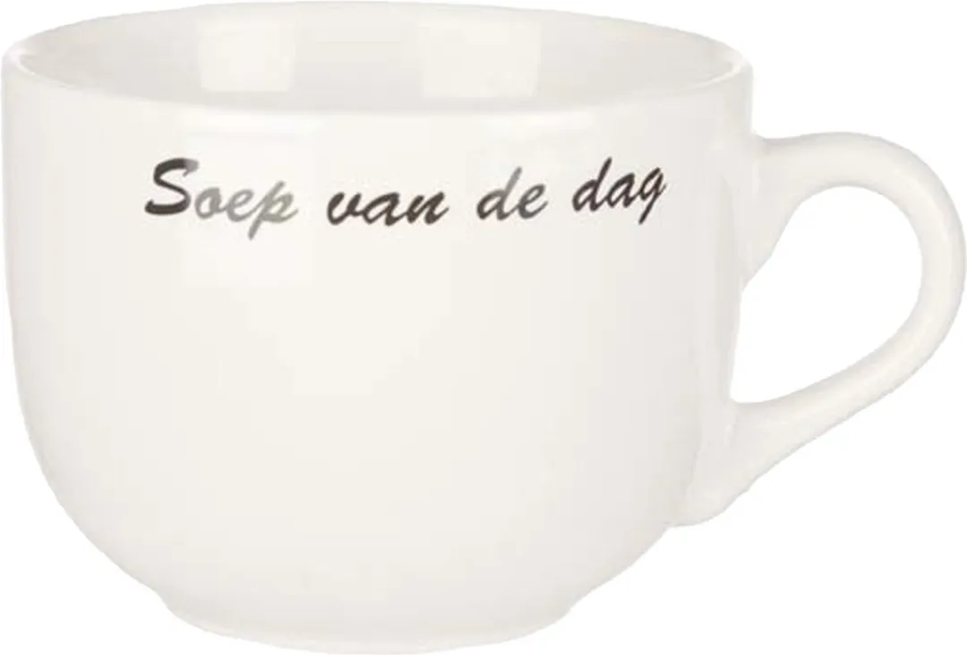 Cosy&Trendy Kommetjes 4 Stuks - Keramiek 10cm Wit