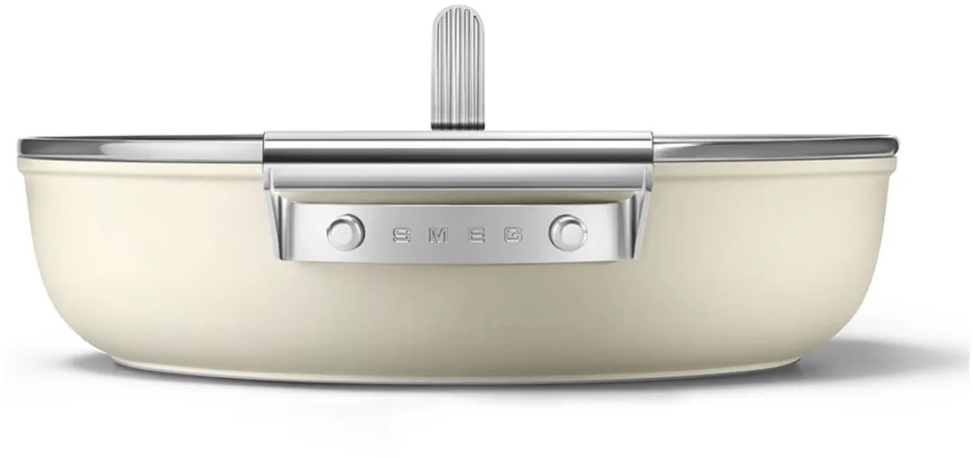 Smeg Jaren 50 Hapjespan 28cm - 4.3L - Crème