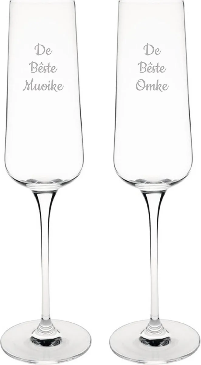 Olympia Gegraveerde Champagneglas 27cl