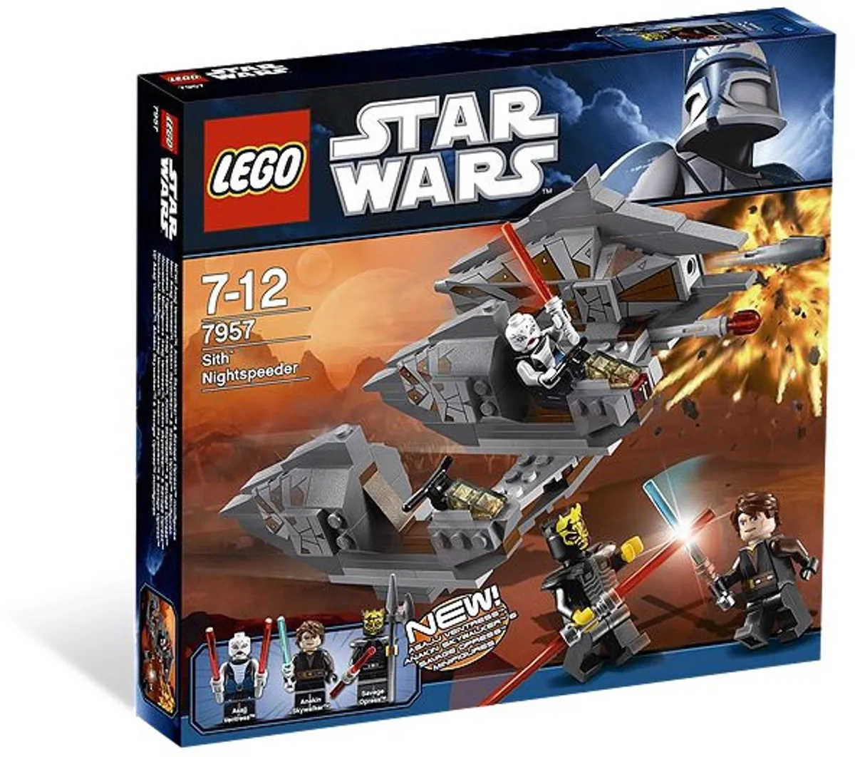 LEGO Star Wars Sith Nightspeeder 7957 - 202 Stukken - afbeelding 6 van 6