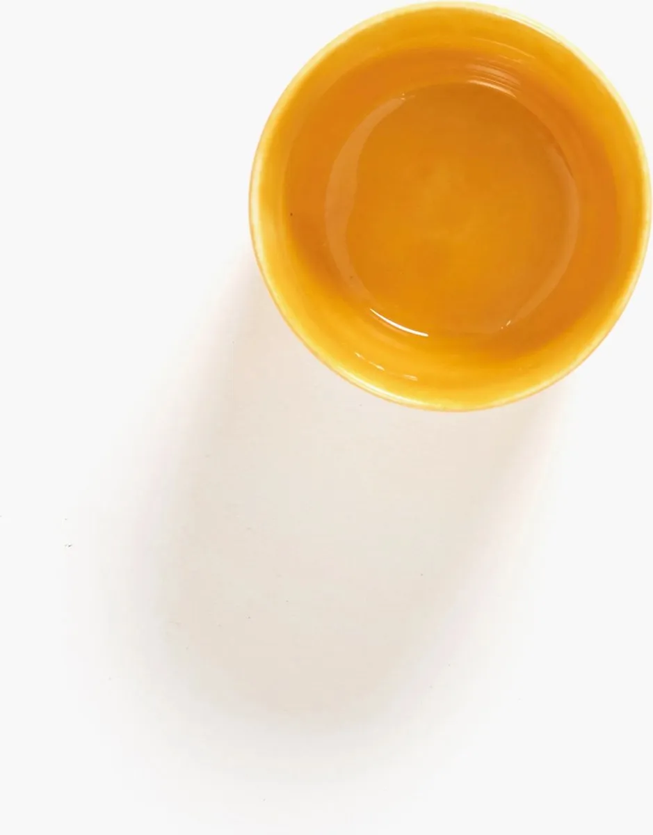Serax Ottolenghi Feast Espressokoppen - Geel - 7cm Ø - 4 Stuks