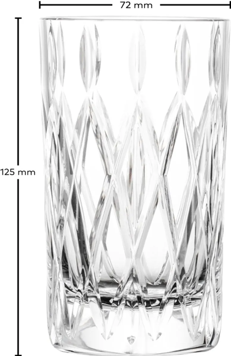Schott Zwiesel Age Tumbler 42 124300 - 4 Glazen - Transparant