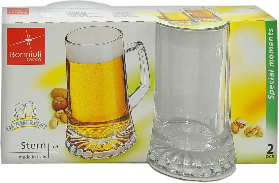 Bormioli Rocco Stern Bierpul 51cl - Set van 2