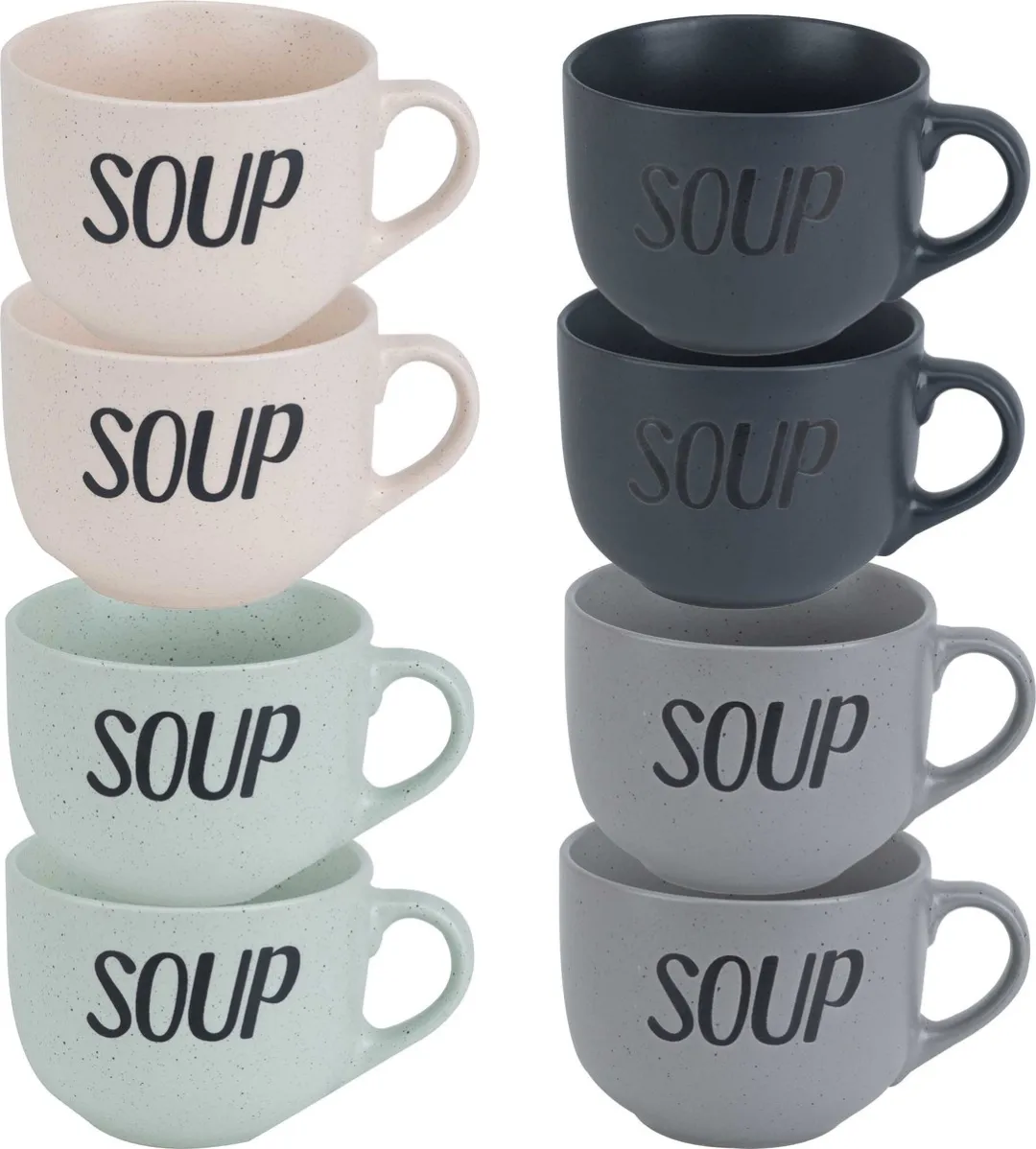 Cosy&Trendy Soepkommen Set 12 Stuks