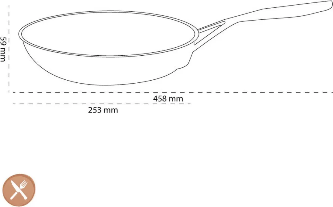 Demeyere Multiline Koekenpan 24cm - Zilver