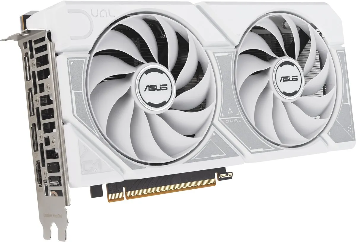 ASUS Dual GeForce RTX 5060 OC Edition 8GB - Wit