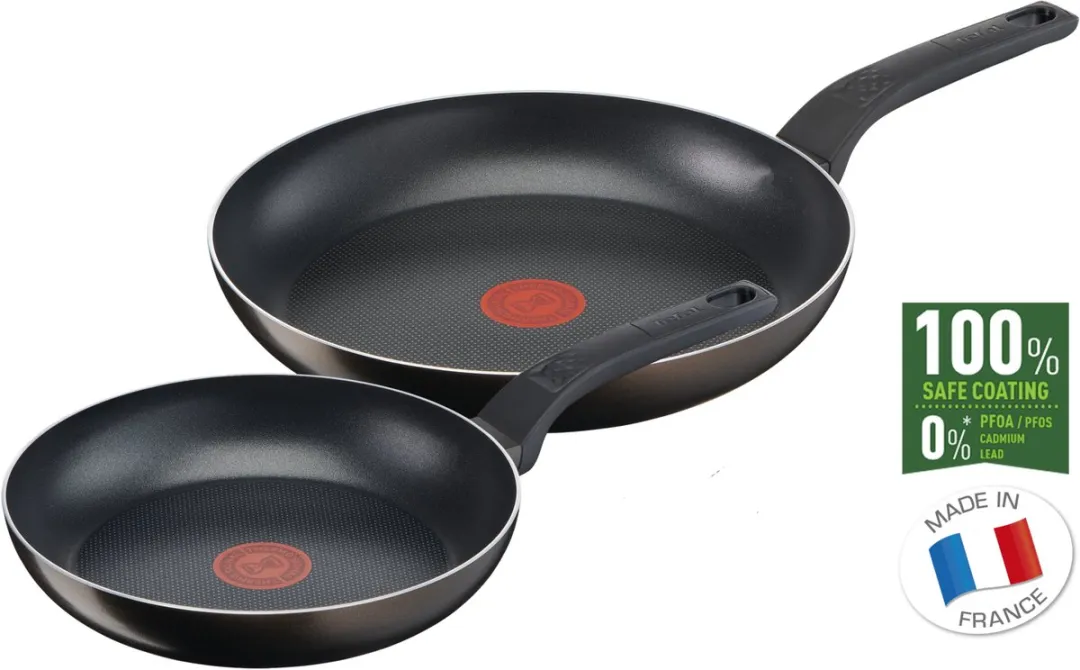 Tefal Extra Cook & Clean B5549053 Koekenpannenset 24/28cm