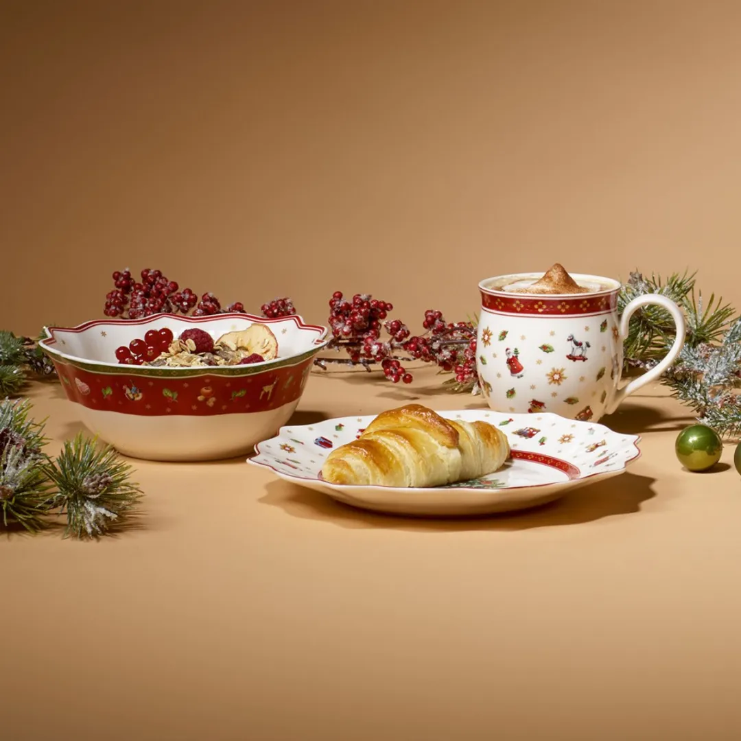 Villeroy & Boch Toy's Delight Ontbijtset voor 2 - 6 delig - Wit