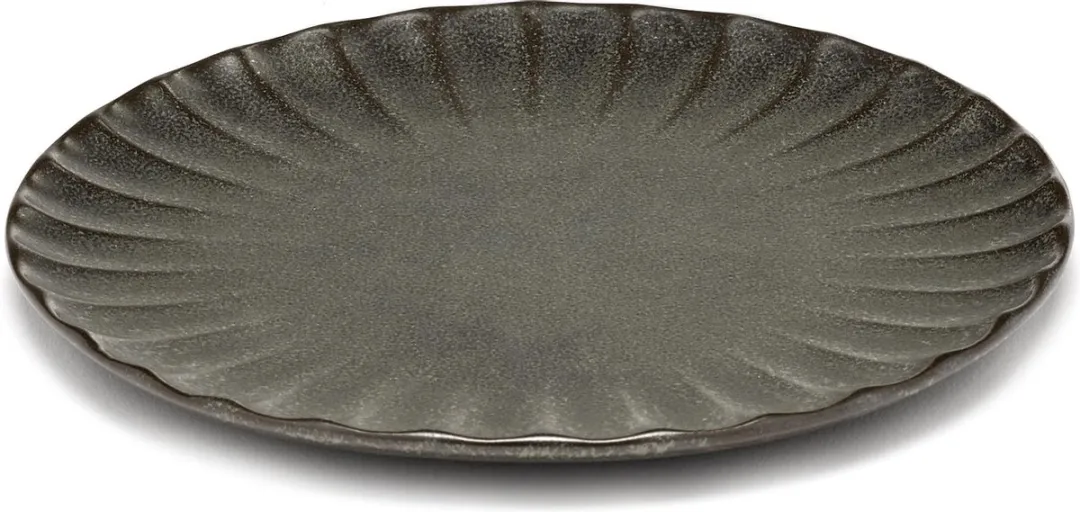 Serax Surface By Sergio Herman Bord Inku Groen-Brons 15cm