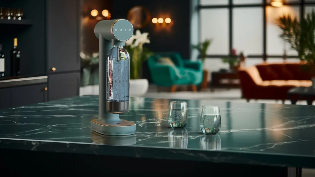 Smeg Collezione SKC01EGM Soda Maker - Emerald Green