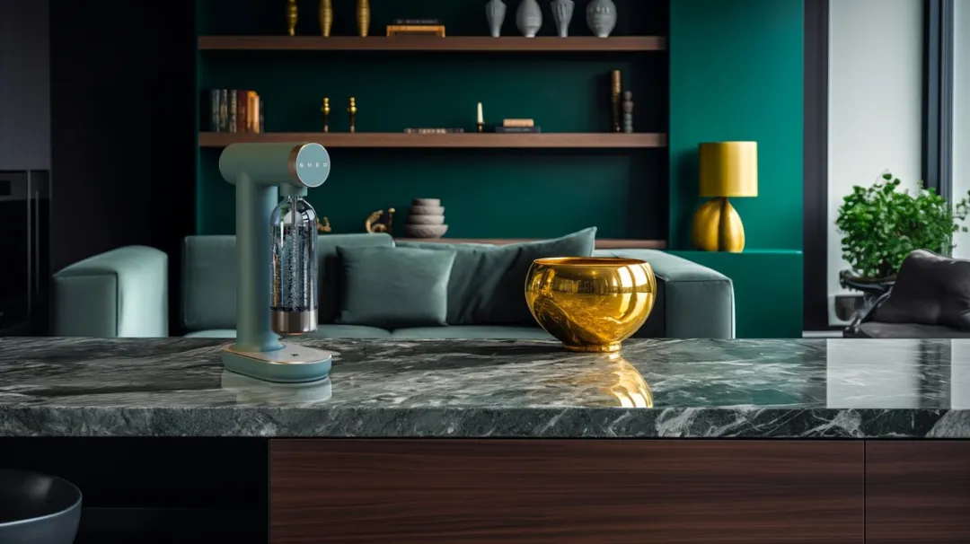 Smeg Collezione SKC01EGM Soda Maker - Emerald Green - afbeelding 6 van 6