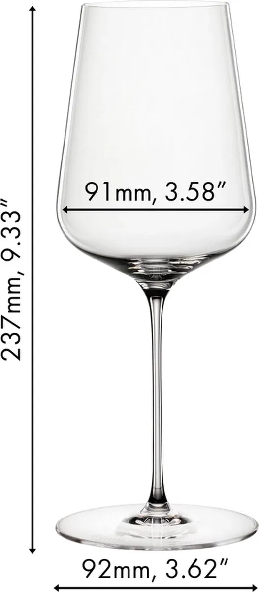 Spiegelau Definition universele glazen - 6 stuks (3X2)