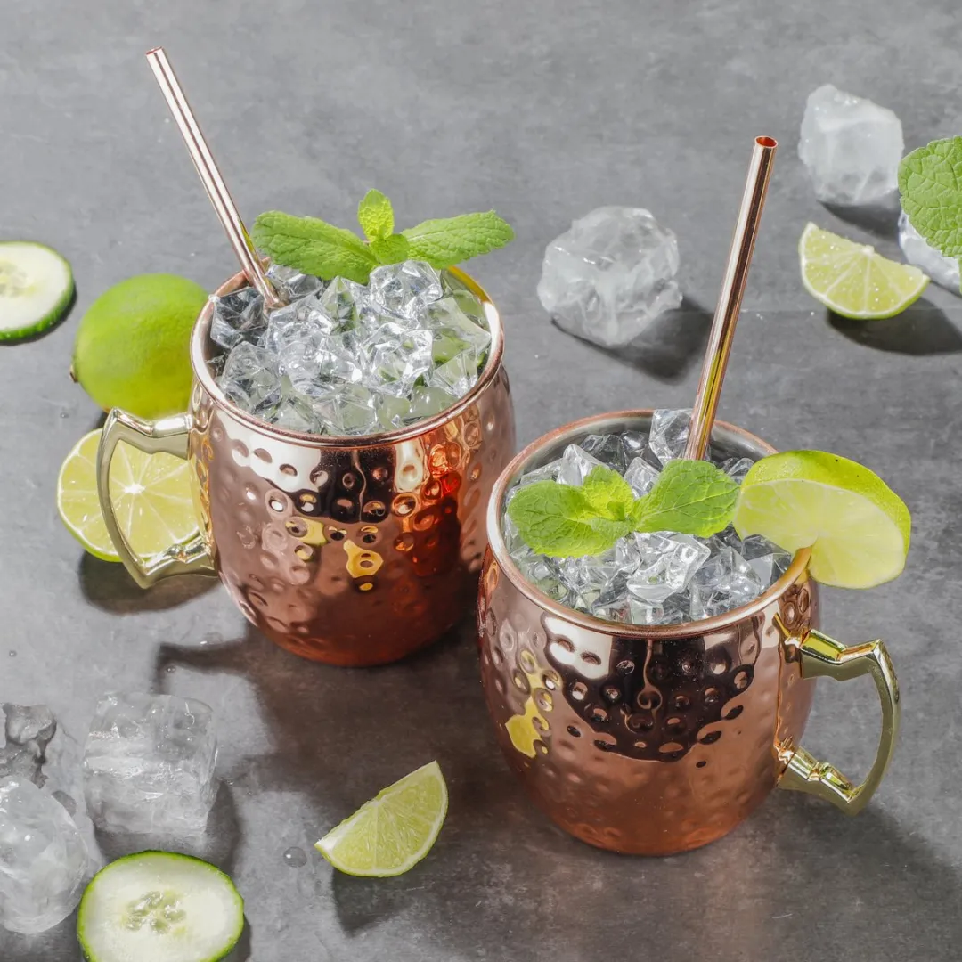 Cosy&Trendy Moscow Mule Cocktailset 6 Stuks - 500ml - Koper