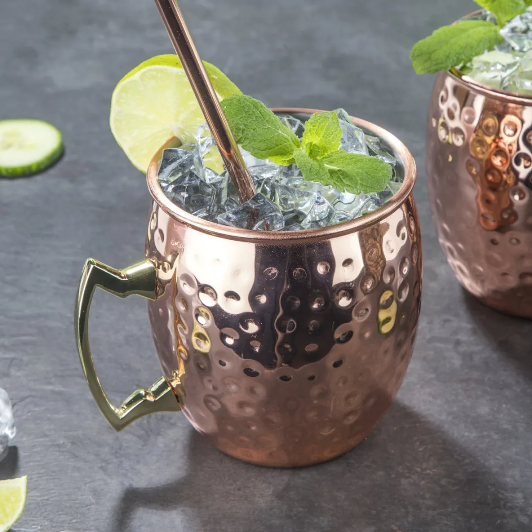 Cosy&Trendy Moscow Mule Cocktailset 6 Stuks - 500ml - Koper