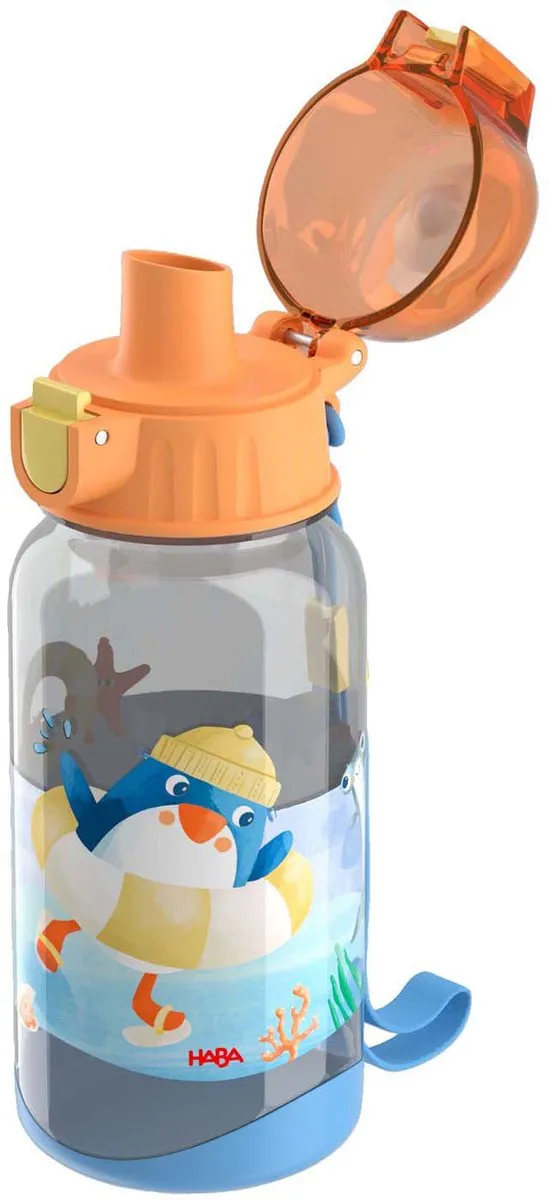 Haba Drinkfles Pinguin 400ml - Multicolor
