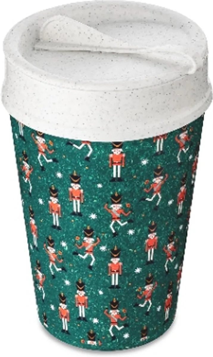 Koziol Iso To Go Nutcracker Dubbelwandige Koffiebeker 400ml