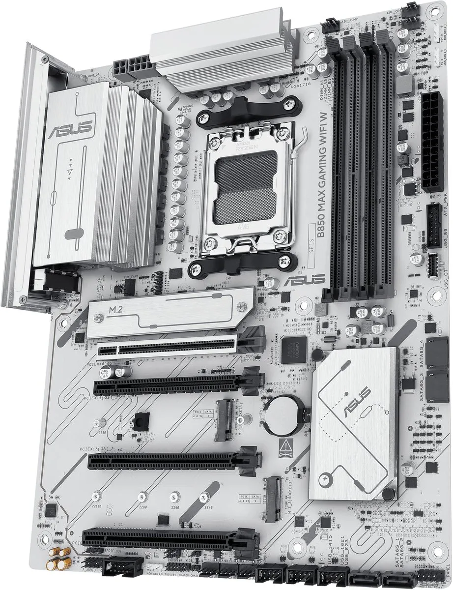 ASUS B850 MAX GAMING WIFI W Moederbord - AM5 - ATX