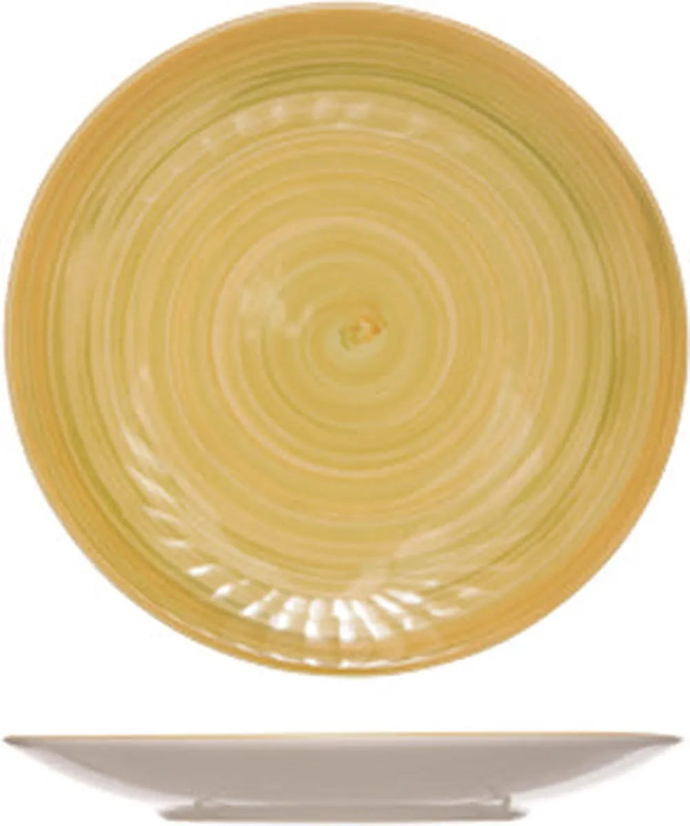 Cosy&Trendy Turbolino Ontbijtbord Geel 22cm