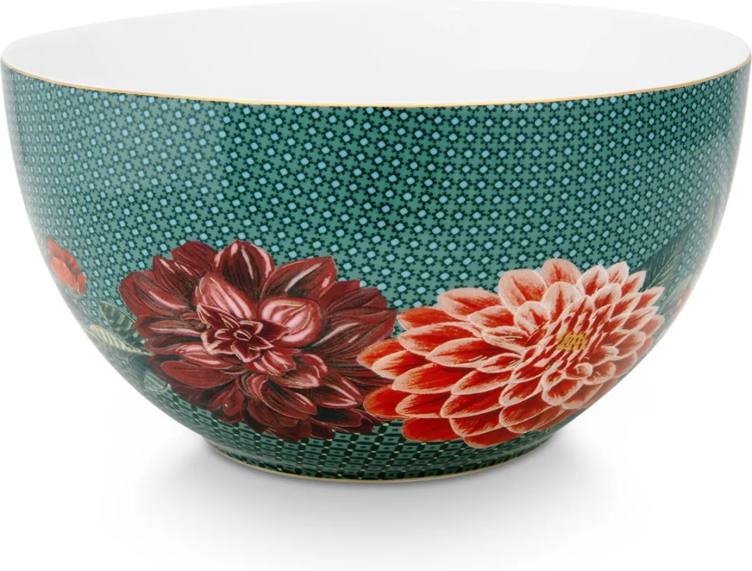 Pip Studio Schaal Winter Wonderland Hert/Bloemen 18cm