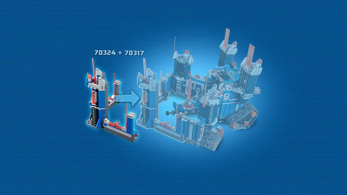 LEGO NEXO KNIGHTS Merloks Bibliotheek 2.0 70324 - 288 Stukken