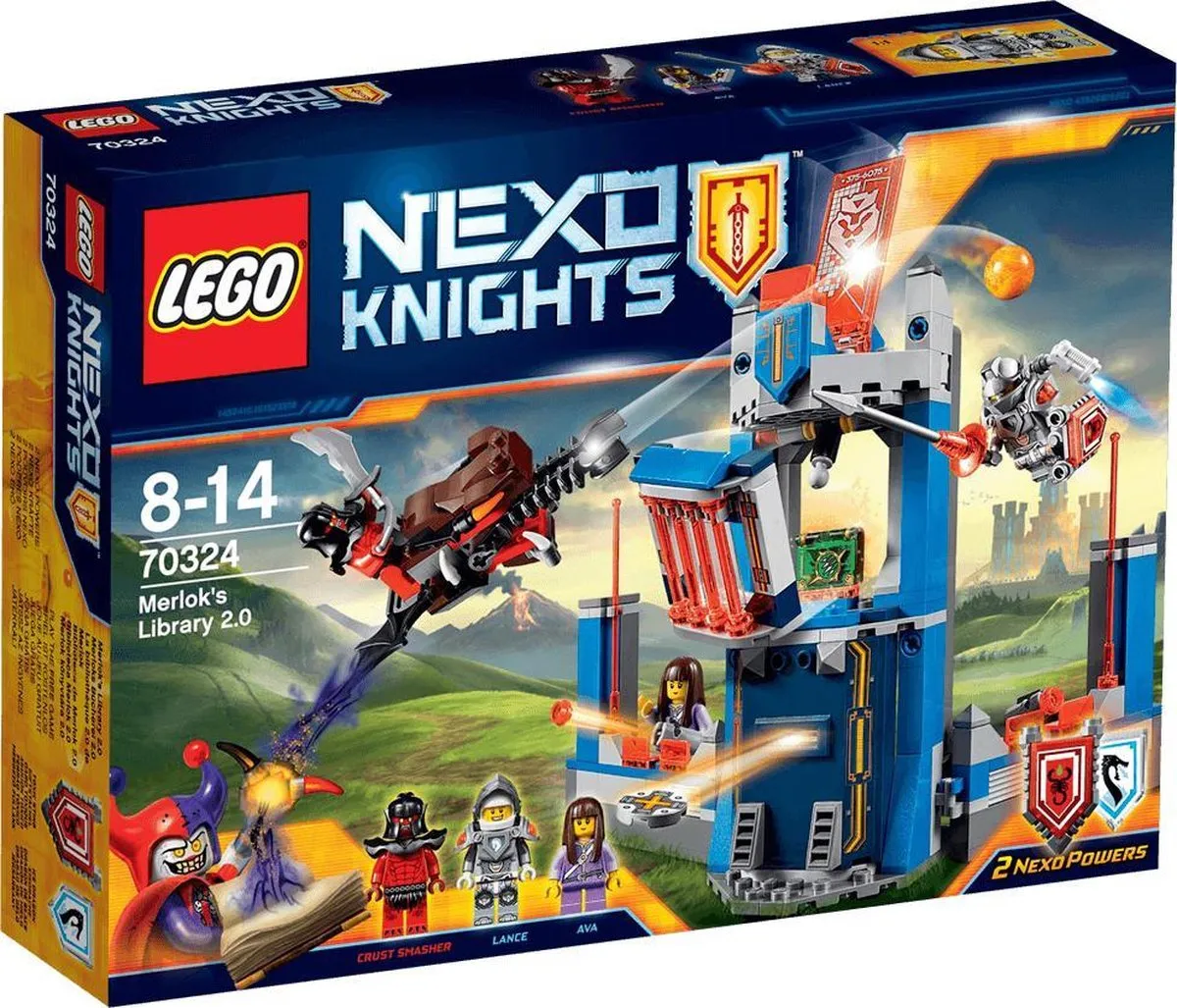 LEGO NEXO KNIGHTS Merloks Bibliotheek 2.0 70324