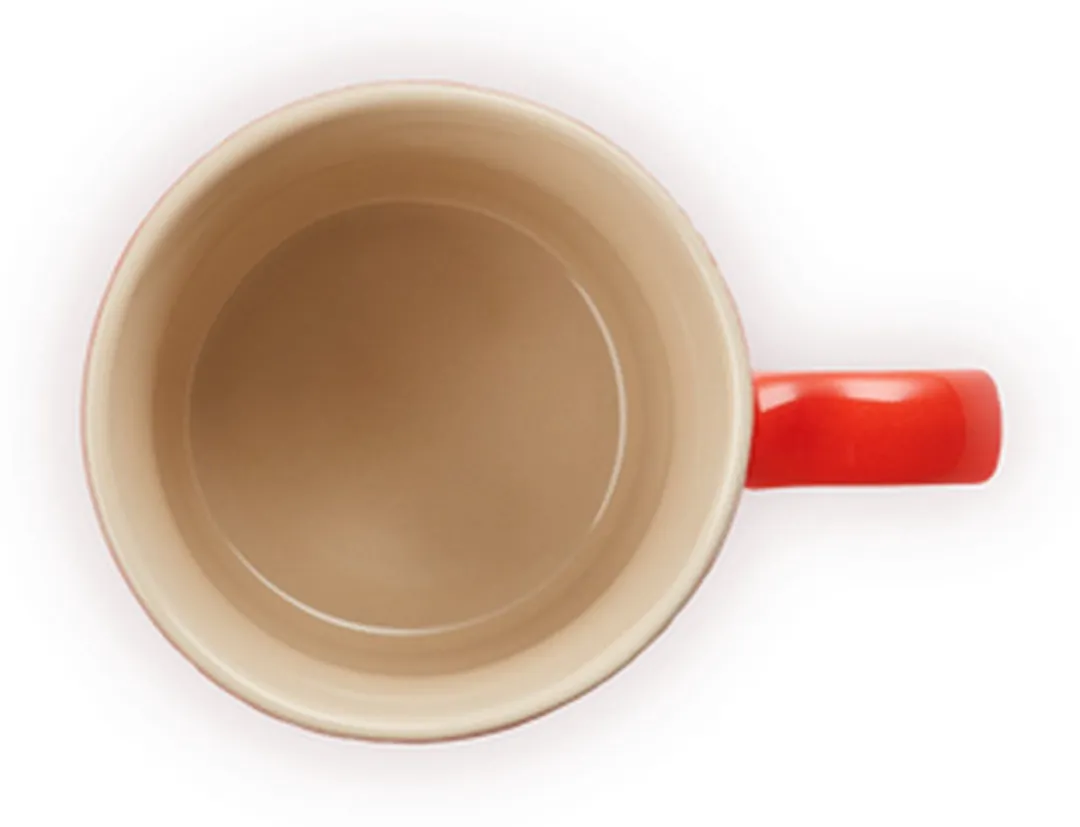 Le Creuset Aardewerken Espressokopjes 100ml - 6 Stuks - Kersenrood